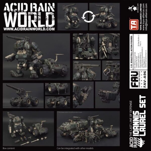 ACID RAIN 3.75in 1/18 FAV-A96 IOANNIS LAUREL SET Soldier Figure Action Figures