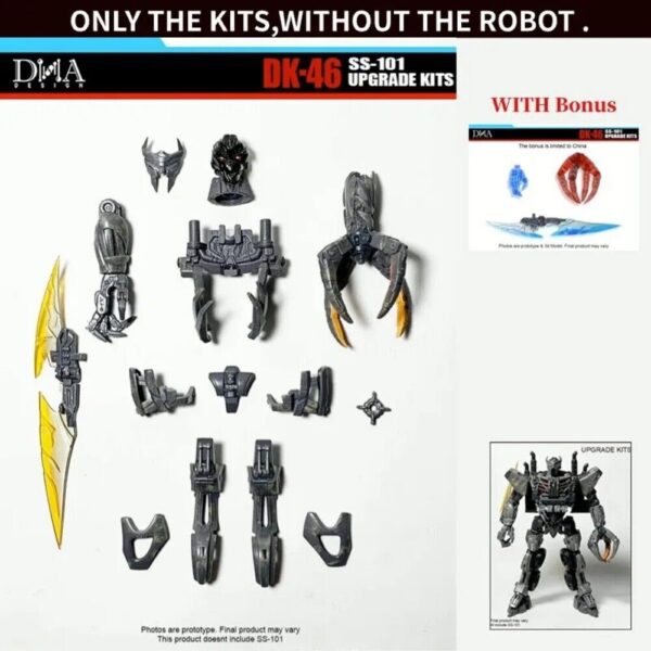 DNA Design DK-46 Replenish Upgrade Kit For SS-101 Scourge WITH Bonus in stock！