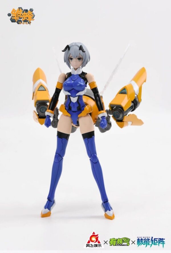 NUKE MATRIX CYBER School Shock-B.E.E.Liuli Gynoid Assembly Toy Gift 1/12