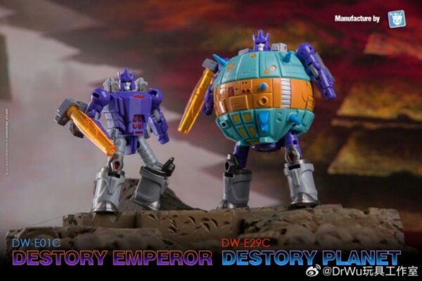 Dr.Wu DW-E29C DW-E01C Galvatron DESTROY PLANET EMPEROR mini in stock