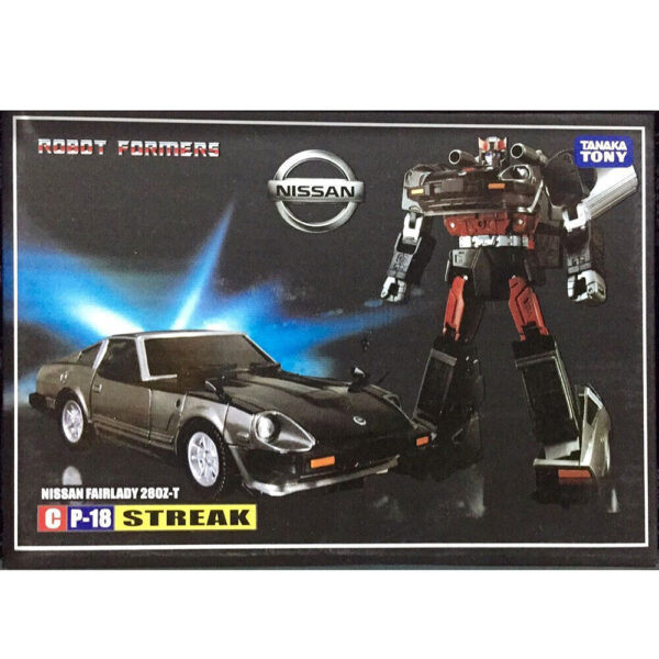 Transformer MASTERPIEGE MP-18 MP18 CP-18 CP18 STREAK NISSAN FAIRLADY KO ver