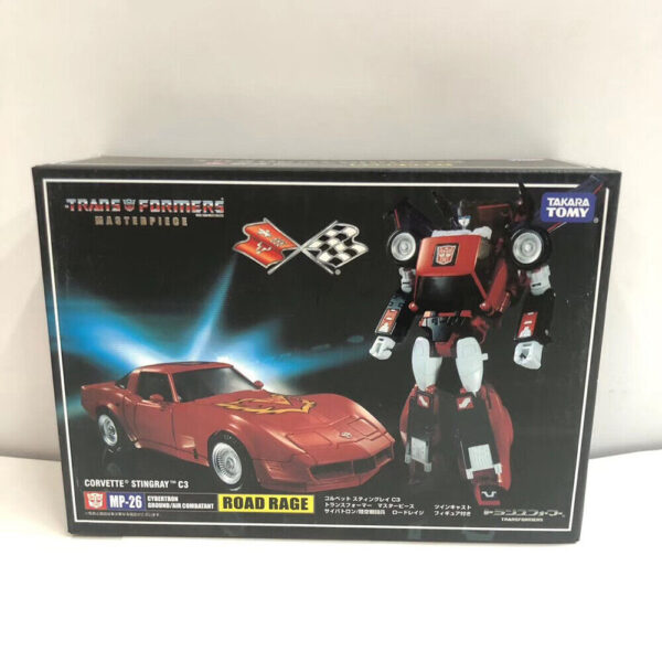 Transformer MASTERPIEGE MP-26 MP26 ROAD RAGE CORVETTE STINGRAY Figures KO ver