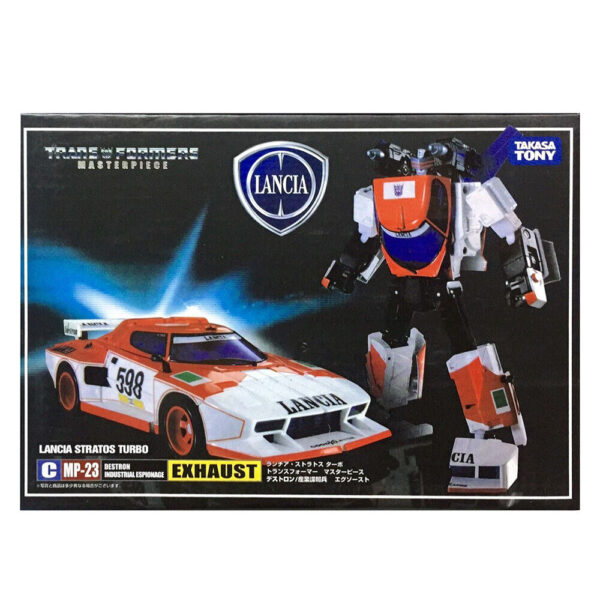 Transformer MASTERPIEGE MP-23 MP23 EXHAUST LANCLA STRATOS TURBO Figures KO ver