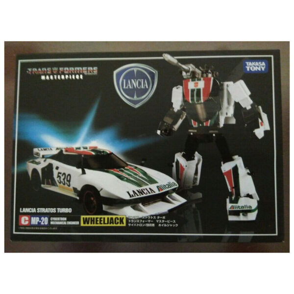 Transformer MASTERPIEGE MP-20 MP20 WHEELJACK LANCIA STRATOS TURBO Figures KO ver