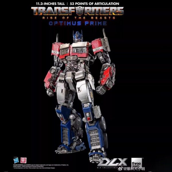 Threezero 3A Optimus Prime Diecast Transformation Toy Action Figure In Stock DLX