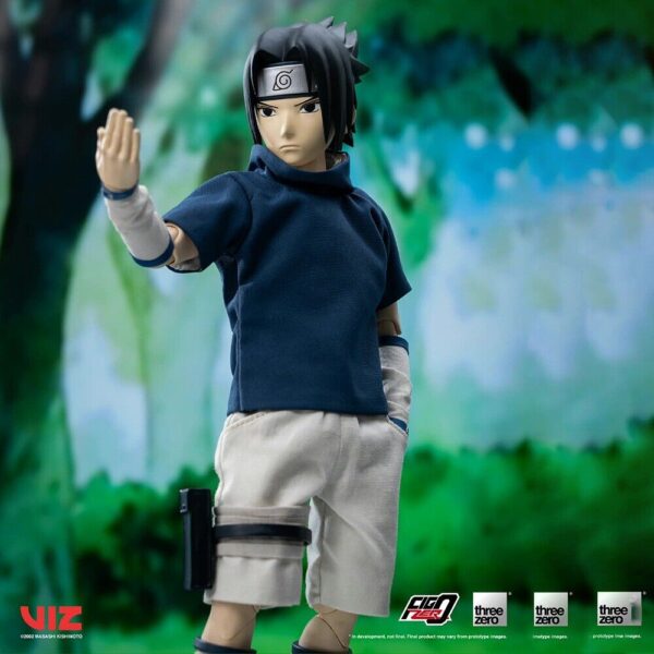 ThreeZero FigZero 1/6 Naruto Kid Sasuke Uchiha Scale Action Figure IN STOCK