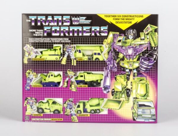 Transform G1 Devastator complete reissue Action Figures KO ver