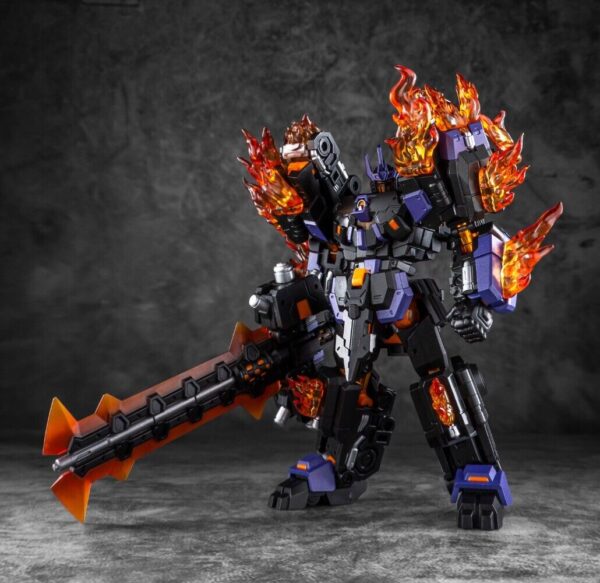 Iron Factory IF EX-72 The Fallen Chaos Blaze Mini Transform toy action figure