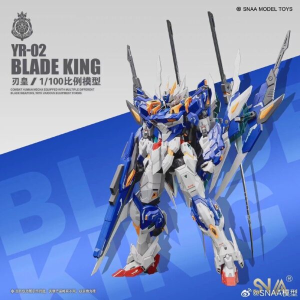 SNAA YR-02 Blade King 1/100 Assemble model mecha building block action figures