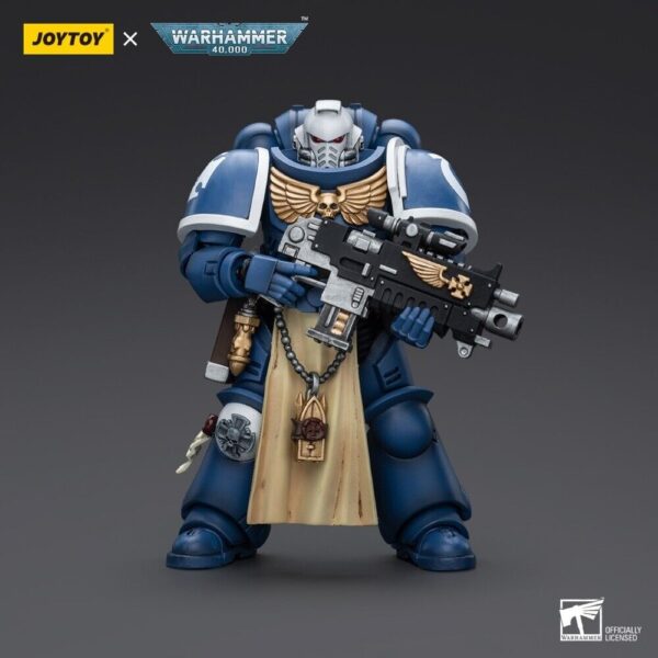 JOYTOY Ultramarines Sternguard Veteran with Bolt Rifle WARHAMMER 40K 1/18 JT9831