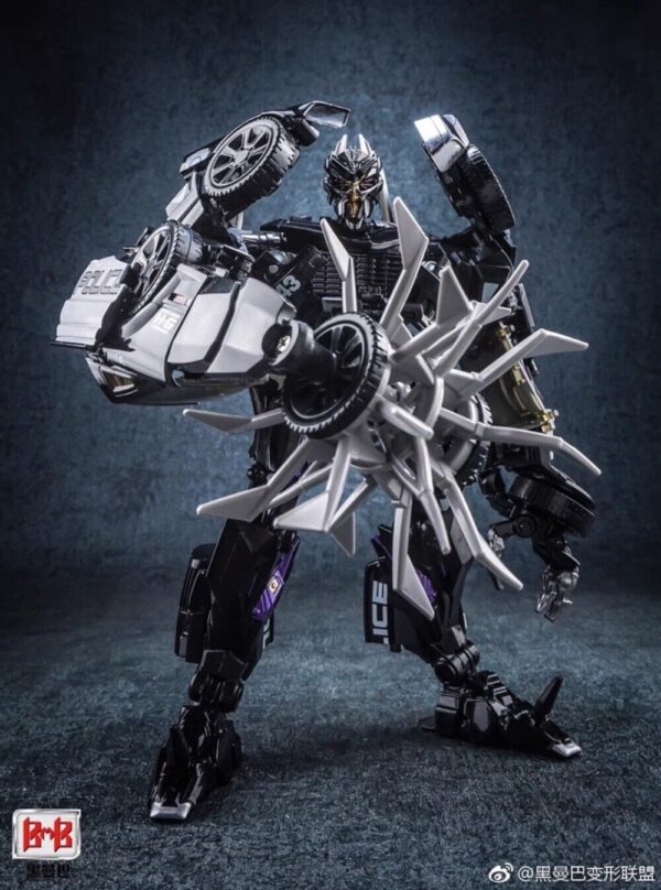 Black Mamba BMB LS-02 Barricade MPM05 Rollbar KO alloy Transform Action Figure