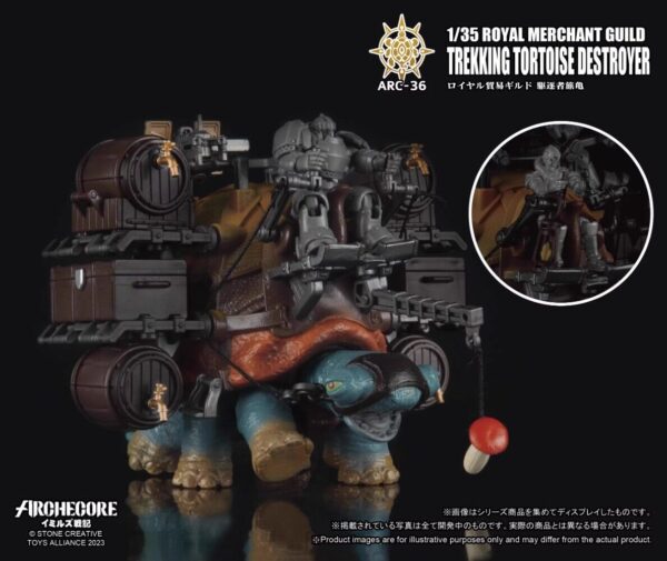 TA TOYS ARC-36 1/35 ROYAL MERCHANT GUILD TREXKING TORTOISE DESTROVER ALLIANCE