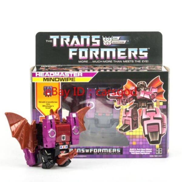 Transform HEADMASTER G1 MINDWIPE KO Midewipe facsimile action figure gift MISB