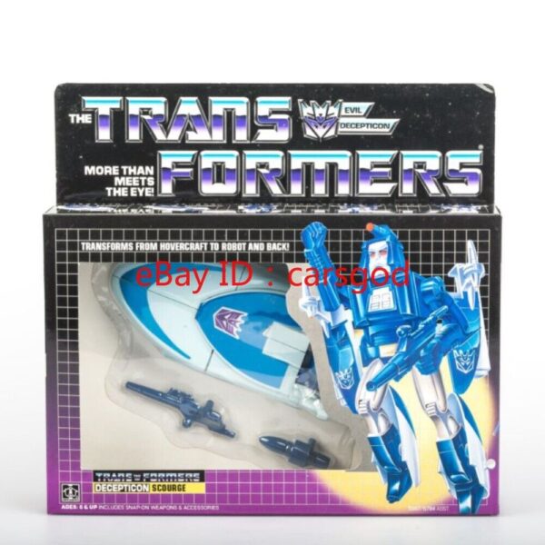 New in Transform DECEPTICON G1 Scourge KO facsimile action figure gift MISB