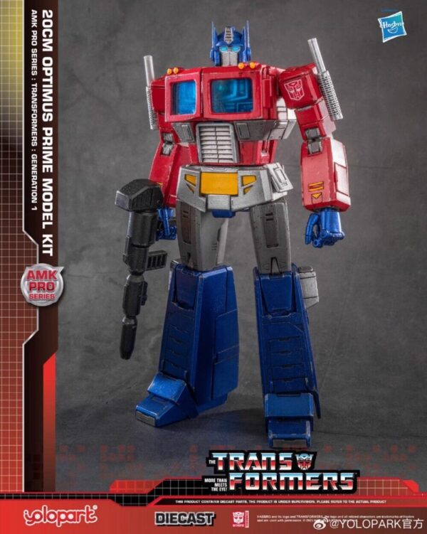 YoloPark AMK Pro G1 Optimus Prime Assembly model Transform Toys action figure