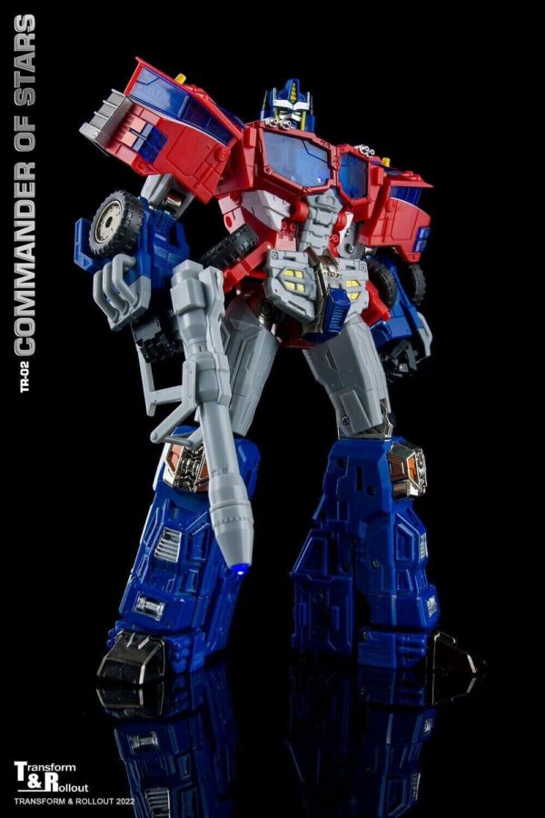 In stock TR-02 OptimusPrime Commander of Stars Cybertron SIEGE Galaxy Convoy