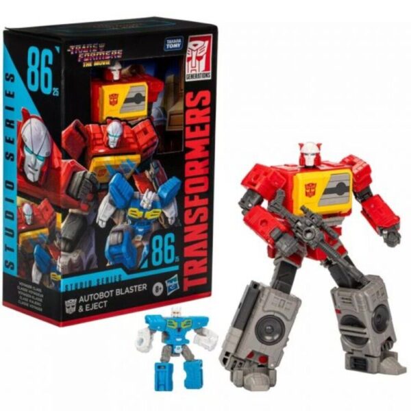 Hasbro SS86 AUTOBOT BLASTER & EJECT Transform toys suite Action Figures