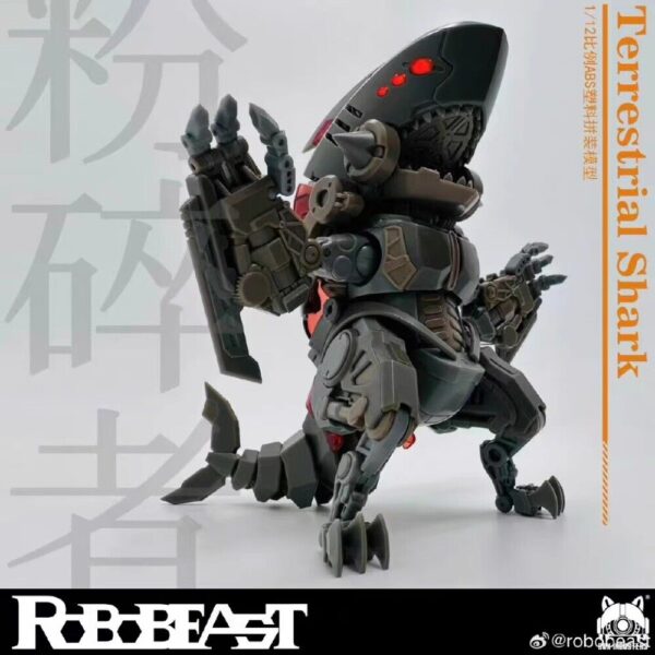 Robobeast grinder Shark Land 1/12 Assembly Mecha model action figure