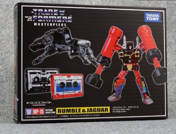 TAKARA Transform Masterpiece RUMBLE&JAGUAR MP-15 MP15 G1 Action Figures KO ver