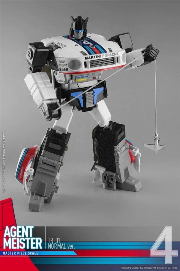 Transform toy G1 Masterpiece TR-01 Jazz MP Autobots  Action Figure Reprint 6.3in