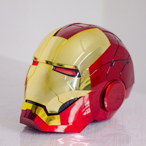 AUTOKING MK5 Iron Man 1/1 Helmet Wearable Voice control Mask Cosplay Golden Ver.