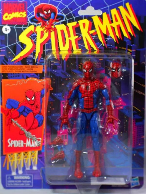 New Stock Marvel Legends Spider-Man Symbiote Retro Series toy gift Action Figure