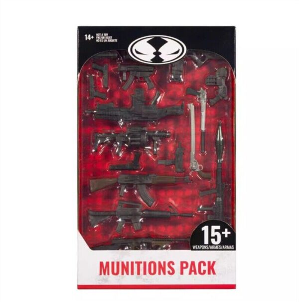 McFarlane Toys MUNITIONS PACK Weapons Guns For 7in Figures Accessory package