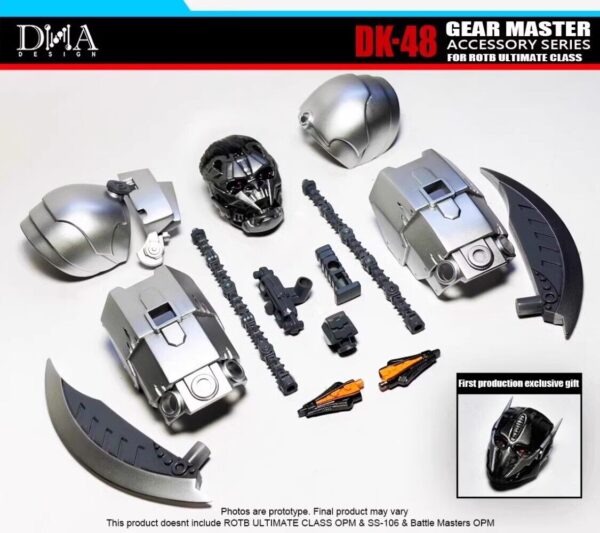 DNA DK-48 Upgrade Kit For ROTB ULTIMATE CLASS OPM Battle Masters SS-106 GEAR