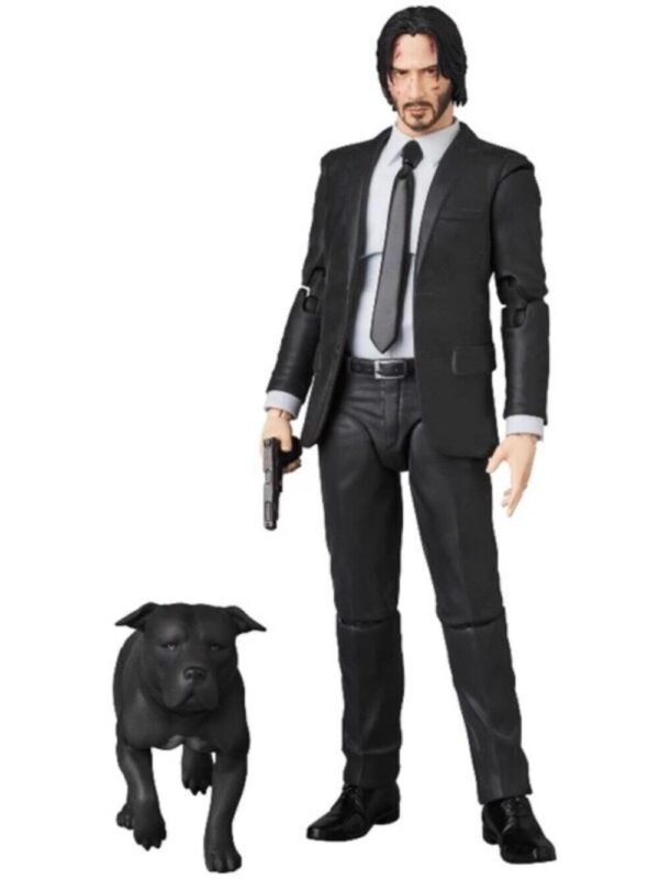 Mafex No.085 John Wick Chapter 2 Keanu Reeves toy Action Figures 6.3in KO ver.